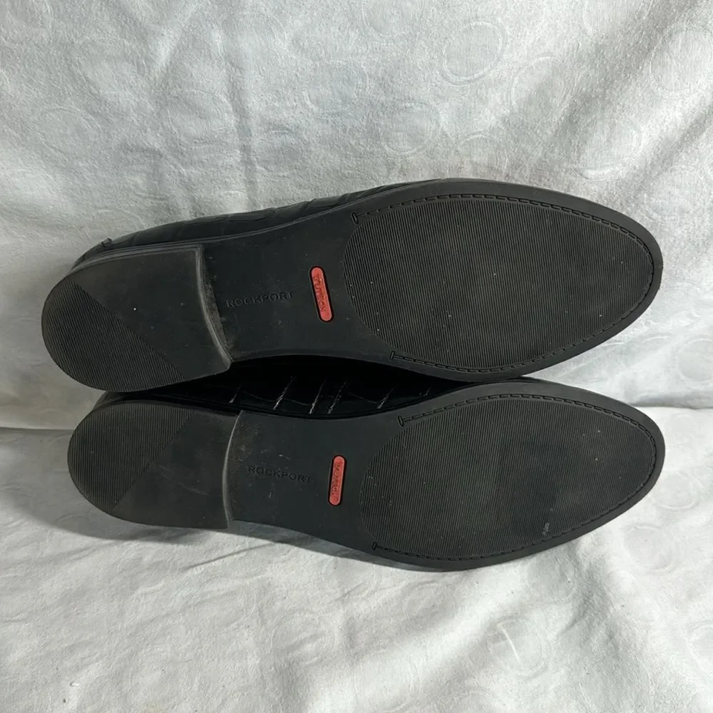 Women’s Black Rockport Penny Loafers size 9.5 - Picture 8 of 10